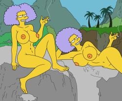 patty bouvier from the simpsons by croc (artist)