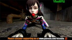 3d all_fours animated asian ball_gag blizzard_entertainment bondage bound bound_wrists canine collar d.va dog doggy_style female femsub forced gag gagged gif gloves nipples overwatch penetration red_ball_gag restrained sex source_filmmaker tagme vicesfm zoophilia