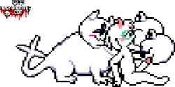 deltarune necronomic_con oral pixel_art