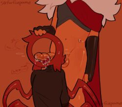 king orange (avm) from alan becker by sixforfivepound