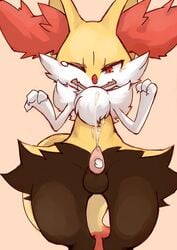 cum cumshot furry male male_only nintendo orgasm penis pokemon pokemon_amie pokephilia solo video_games