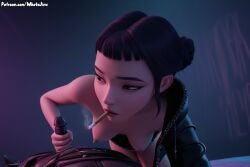 zoey (kpop demon hunters) from kpop demon hunters by whatajinx