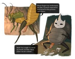 creige (hollow knight) from hollow knight by kafka (artist)