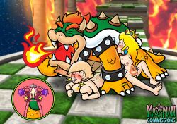 bowser from mario (series) by the moss-man