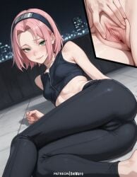 ai_generated anime_girl blush cute cute_girl female hentai multiple_views naruto naruto_(series) nipples petite petite_body petite_breasts petite_female pussy sakura_haruno shy small_breasts solo_female spread_ass spread_pussy teen teen_girl teenage_girl uncensored uniwaifu wet_pussy