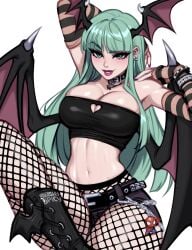 morrigan aensland from darkstalkers by blushypixy