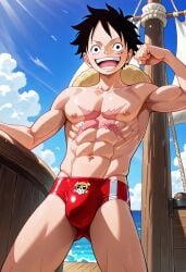 monkey d luffy from one piece by twall97