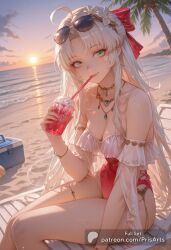 carlotta (splashing summer) (wuthering waves) fan art
