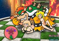 bowser from mario (series) by the moss-man