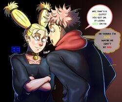 itadori yuuji from jujutsu kaisen by blueast