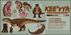 vastatosaurus rex from king kong (2005) by imperatorcaesar
