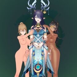 dehya (genshin impact) from genshin impact by runeiteer
