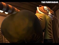 ai_generated ai_voice_acted ass bouncing_ass clothing dirty_talk dreamworks fart fart_cloud fart_fetish female fur furry furry_female furryainudes huge_ass huge_butt kung_fu_panda looking_at_viewer master_tigress mp4 shaking_ass shaking_butt tagme thick_ass thick_thighs tiger tiger_ears tiger_girl tiger_tail tigress video
