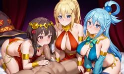 aqua (konosuba) from kono subarashii sekai ni shukufuku wo!