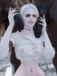 ciri from cd projekt red by notgood3d