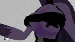 almost_naked pasties picture purple_fur self_upload summer_(hazbin_hotel) tagme vrchat vrchat_avatar