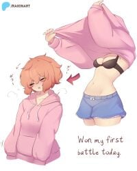 sayori (doki doki literature club) from doki doki literature club by raionart