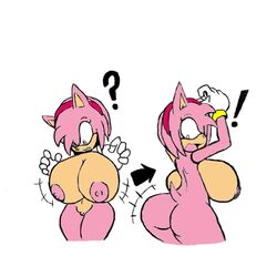 amy_rose anthro ass ass_expansion big_breasts breast_expansion breasts butt_expansion colored female flower furry green_eyes hedgehog nipples nude open_mouth plain_background pussy rose sega solo sonic_(series) thecon virtigogun