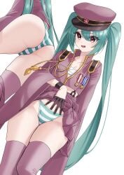 hatsune miku from senbon-zakura (vocaloid)