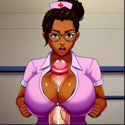 1girls ai_generated arcane big_breasts big_breasts boobjob breasts breasts breasts_grab brown_hair brown_skin cleavage cock dick female female female_focus female_only gigantic_cock gigantic_dick gigantic_penis hands_on_breasts huge_boobs huge_breasts huge_cock huge_cock huge_cock indoors large_boobs large_breasts large_cock large_dick large_penis league_of_legends looking_at_genitalia looking_at_penis massive_cock massive_dick massive_penis nurse nurse_cap nurse_clothing nurse_hat nurse_headwear nurse_outfit nurse_uniform open_mouth paizuri penis penis_between_breasts short_hair sky_young solo solo_female solo_focus top_heavy