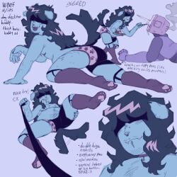 belly deltarune dog_boy dog_ears dog_tail happy_trail nonbinary oc piercing self_insert sutured tail tenna_(deltarune) top_surgery_scars transmasc