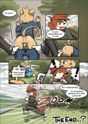 canine comic end_page female fur furry furry_only gay hair harmarist kitaness male nude page_4