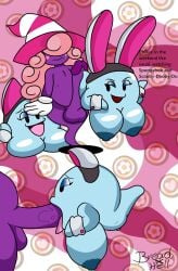 artist_name balls big_breasts big_penis blue_body bodily_fluids boo_(mario) breadxhell breasts clitoris clothing dialogue english_text erection eyelashes fake_cat_ears fake_ears fake_rabbit_ears fellatio female genitals ghost gloves group hair handwear hat headgear headwear hi_res humanoid lahla_(mario) legless male male/female mario_bros nervous nintendo nude nude_female nude_male oral paper_mario paper_mario:_the_thousand_year_door peeka_(mario) penile penis pink_hair purple_body purple_skin saliva saliva_on_penis sex shadow_siren signature smile spirit text tongue tongue_out tongue_out_fellatio trans_(lore) trans_woman_(lore) trio vivian_(mario) vulva waddling_head witch_hat