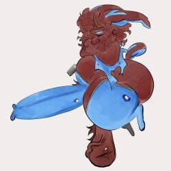 big_ass doll gegecchi(artist) long_penis sagging_balls shortstack