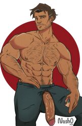 robert small from dream daddy: a dad dating simulator by golewdgo