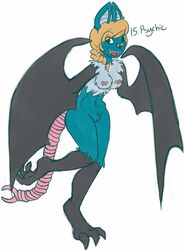 anthro bat blink_(artist) breasts female nintendo pokemon pokemorph pussy smuttonorange swoobat video_games