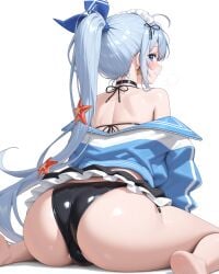 anchor_(nikke) black_panties goddess_of_victory:_nikke suggestive_pose swimsuit
