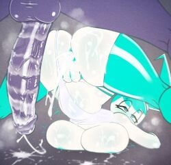 after_sex ahegao anal_sex arched_back big_breasts big_penis cock cum cum_in_ass cum_in_floor cum_inside jenny_wakeman lonlon my_life_as_a_teenage_robot nickelodeon robot_girl robot_humanoid squirt thick_ass thick_penis xj-9