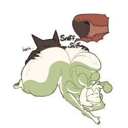 2boy ali_(lopsalien) alien ambiguous_gender anus ass ass_bigger_than_head big_ass big_thighs blush brown_eyes brown_fur bubble_ass bubble_butt bunny canid canine canis cellulite dialogue donut_anus drooling duo duo_focus eager fluffy furry gripping_ass huge_ass inside_ass licking_ass lopsalien male mammal nub_tail null null_bulge obsessed oc original_character pink_anus plain_background plump plump_ass rabbit shortstack sitting small_breasts sniffing sniffing_anus sniffing_ass spread_legs tail tail_up thick_thighs tongue_in_anus wide_hips wolf