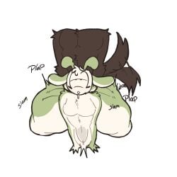 2boy ali_(lopsalien) alien ambiguous_gender anal anal_sex anthro anus ass ass_bigger_than_head big_ass big_thighs blush brown_eyes brown_fur bubble_ass bubble_butt bunny cellulite choke_hold deep_penetration dialogue drooling duo duo_focus fast_thrusts fluffy furry giggle gripping gripping_ass heart huge_ass inside_ass licking_ass lifted lopsalien loving_it mammal moaning nub_tail null null_bulge obsessed oc original_character penetration pink_anus plain_background plump plump_ass pounding_ass rabbit relentless shortstack slamming small_breasts squeezing tail tail_motion tail_up tailwag thick_thighs wide_hips wolf