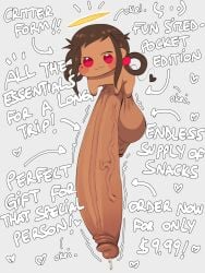 1futa 2025 2d 2d_(artwork) absurd_res absurdres achan angel argonchann balls balls_clench balls_clenching ballsack beauty_mark big_cock big_penis blush blush_lines brown_hair clenched_balls clenching_balls cock commentary critter cum cum_drip cum_dripping cum_dripping_from_penis dark-skinned_futa dark_skin demon_tail dick doro_(nikke) dripping dripping_cum dripping_penis english english_commentary english_text fallen_angel fangs futa_only futanari genital_fluids genitals gigantic_penis hair_ornament halo hanging_balls hanging_penis heart heart_symbol hi_res highres huge_cock hung_futa intersex la_creatura large_cock large_penis meme meme_reference mole mole_under_eye motion_lines naked naked_futa nude nude_futa oerba_yun_fang original original_character penis penis_bigger_than_body penis_bigger_than_head penis_bigger_than_torso red_eyes rosy_cheeks sagging_balls saggy_balls scrotum solo solo_futa tail testicles testicles_clench text throbbing throbbing_balls throbbing_penis tied_hair vein veins veiny veiny_penis white_background