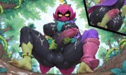 ai_generated brawl_stars cum futanari lily_(brawl_stars) mcgold4553