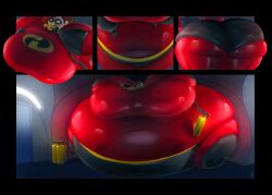 elastigirl helen_parr huge_ass huge_belly huge_breasts inflation rimou spherical_inflation tagme the_incredibles