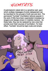 balls big_breasts blue_eyes bondage breasts caprine drafthorse dripping english_text equine faceless_male fellatio female foursome goat group hands horse horsecock horshu male marker nipple_stimulation nipples oral oral_sex penis plain_background precum pubes sex sheep shugr straight submissive sweat teasing text vein wool