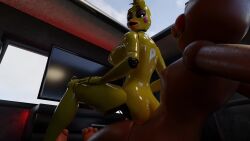 anal anal_sex ass asshole five_nights_at_freddy's five_nights_at_freddy's_2 fnaf freddy_(fnaf) from_behind from_behind_position furry furry_ass furry_balls furry_breasts furry_ears furry_female furry_male furry_only furry_tail hotel_room no_sound straight tagme toy_chica_(fnaf) video