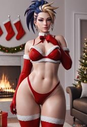 akali from christmas by dreamcuc
