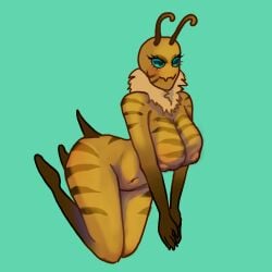 antennae_(anatomy) bee big_ass big_breasts grow_a_garden humanization humanoid queen_bee_(grow_a_garden) stinger