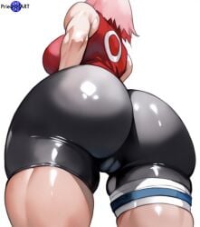 1girls artist_logo ass ass_bigger_than_head ass_focus ass_view back background behind_view big_ass bike_shorts black_bike_shorts black_shorts blue_sky bottom bottom_heavy bottomwear bubble_ass bubble_butt butt_crack clothed clothed_female clothes clothing elbow_pads faceless faceless_character faceless_female facing_away fat_ass female female_focus female_only from_behind from_below heavenly_ass highres huge_ass large_ass light-skinned_female light_skin low-angle_view lower_body lower_body_focus medium_hair naruto naruto_(series) naruto_shippuden nature outdoors pink_elbow_pads pink_hair presenting presenting_ass priestofart rear_view red_shirt red_sleeveless_shirt sakura_haruno shirt shorts simple_background sleeveless sleeveless_shirt solo solo_female solo_focus spats standing standing_position sunlight thick thick_ass thick_female thick_thighs thighs topwear tree trees unseen_female_face viewed_from_behind voluptuous voluptuous_female watermark white_body wide_hips
