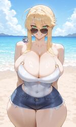 artoria pendragon from fate (series) by santigod4k