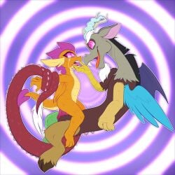 1:1 abstract_background anthro big_penis bodily_fluids bondage bound chimera cowgirl_position crying discord_(mlp) draconequus dragon duo ear_fins equid equine fangs feathered_wings feathers female fin forced friendship_is_magic from_front_position genitals greenie-ghost hands_behind_back hasbro hi_res horn horse hybrid hypnosis hypnotic_eyes male male/female mammal mane membrane_(anatomy) membranous_wings mind_control mismatched_wings multicolored_body my_little_pony mythological_creature mythological_scalie mythology on_bottom on_top orange_body orange_scales penetration penis pony purple_spines rape restrained restrained_arms scales scalie sex size_difference smolder_(mlp) spade_tail tail tail_around_arm tail_tuft tears teeth tongue tongue_out tuft wings