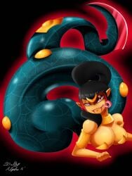 dalley_le_alpha female no_humans pokemon seviper tagme