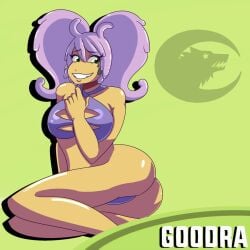 dalley_le_alpha female goodra pokemon tagme