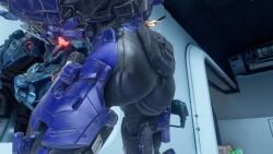 ass ass cute_legs female female_spartan_(halo) halo halo_(series)