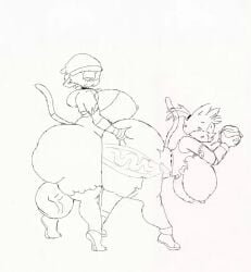 1futa 1girls 2d 2d_(artwork) 2d_artwork ambiguous_penetration anal anal_sex animal_humanoid animated animated_gif anthro areola ass balls beanie big_breasts big_butt breasts butt_grab cat_humanoid cate_meowdy cate_meowdy_(fortnite) clothed clothing doggy_style duo duo_focus epic_games felid felid_humanoid feline feline_humanoid female female_penetrated fortnite from_behind_position futa_on_female futanari genitals gif hand_on_butt hat headgear headwear herm humanoid intersex intersex/female lustful_gaze mammal mammal_humanoid meow_skulls meow_skulls_(fortnite) nipple_piercing nipples noumiart patrick_weste_(artist) penetrated penetrating penetration piercing sex short_playtime tagme