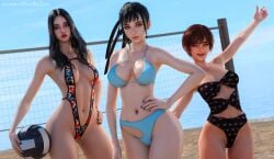 3d 3d_(artwork) 3d_background 3d_model 3d_render 3dcg 3dx 3females 3girls agent_4_tea_se7en amber_eyes asian asian_female athletic athletic_female bangs bathing_suit beach beautiful_females beautifulbbc bell belly belly_button best_friends best_girl big_breasts big_navel big_thighs bikini bikini_bottom bikini_top black_bikini black_bikini_bottom black_bikini_briefs black_bikini_only black_bikini_top black_eyes black_hair black_nail_polish black_nails blue_bikini blue_bikini_bottom blue_bikini_only blue_bikini_top blue_nail_polish blue_nails blue_swimsuit blue_swimwear blue_thong breasts brown_eyes brown_hair cameltoe cleavage curvaceous curvaceous_female curvaceous_figure curves curvy curvy_body curvy_female curvy_figure curvy_hips curvy_thighs cute cute_expression cute_eyes cute_face cute_girl eve_(stellar_blade) excited excited_expression excited_female fair-skinned_female fair_skin female_focus female_only females_only fit fit_female friends girl girls girls_only girly hair_ornament hand_on_hip high_quality high_resolution highres holding_object holding_volleyball hourglass_figure hourglass_figured_female huge_boobs huge_breasts korean korean_female light-skinned_female light_skin lily_artemis_ii long_hair looking_at_camera looking_at_viewer midriff midriff_showing monokini nail_polish navel ocean one-piece_bikini one-piece_swimsuit one-piece_thong painted_nails petite petite_body petite_female petite_girl pixie_cut ponytail pussy pussy_visible_through_bikini pussy_visible_through_panties pussy_visible_through_swimsuit pussy_visible_through_thong render sexy sexy_armpits sexy_body sexy_clothing sexy_pose shaved_pussy shift_up short_hair skinny skinny_female skinny_girl skinny_waist slim slim_girl slim_waist small_boobs small_breasts stellar_blade summer swimsuit swimwear swimwear_only tachy_(stellar_blade) thick thick_ass thick_eyebrows thick_hips thick_legs thick_lips thick_thighs thighs thong thong_bikini tight_bikini tight_clothes tight_clothing tight_fit tight_pussy toned toned_body toned_female toned_stomach video_game video_game_character video_game_franchise video_games volleyball volleyball_net wide_hips