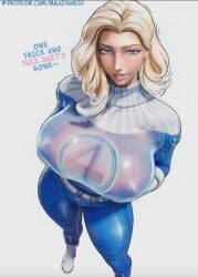 invisible woman from fantastic four by mikadawn